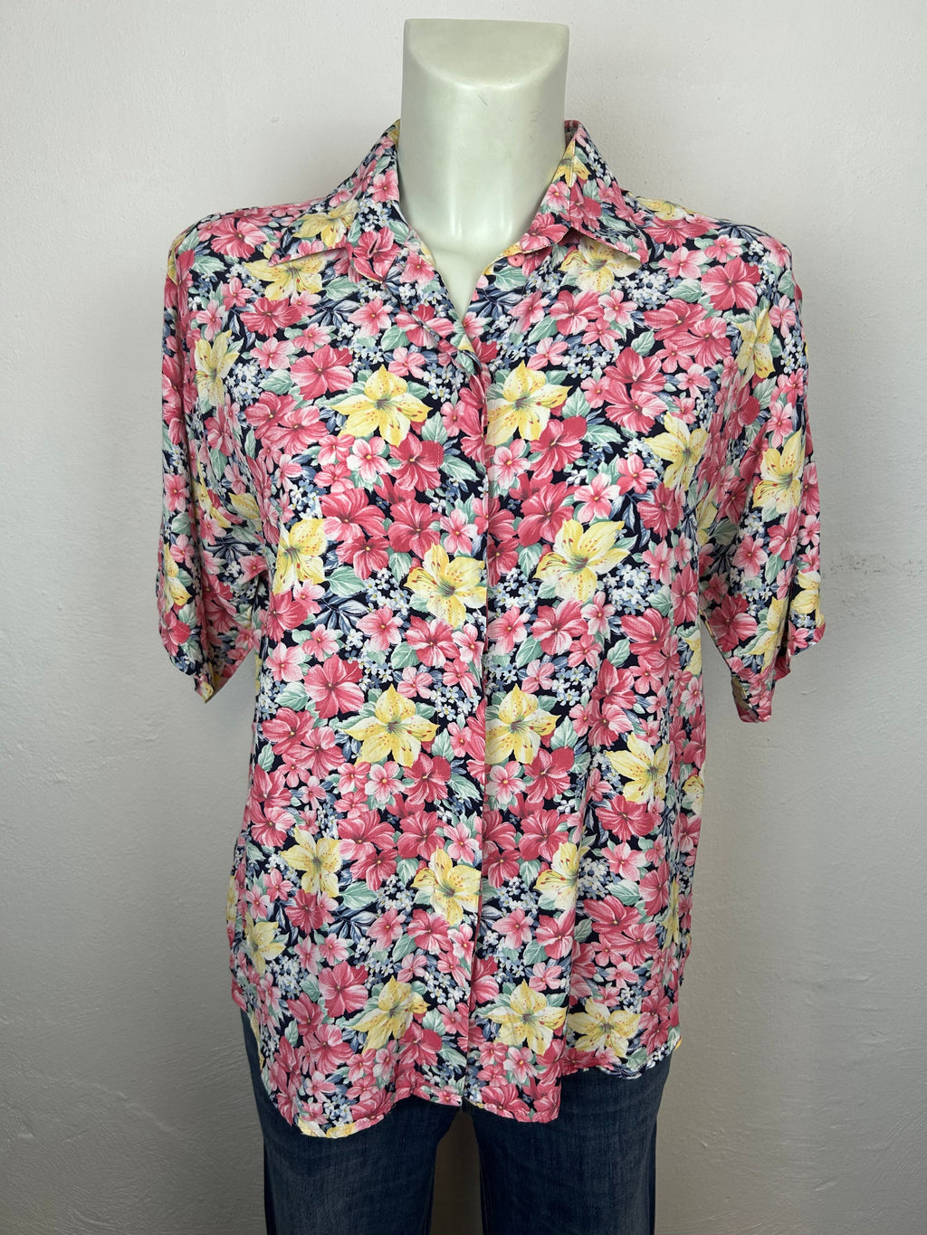 Vintage Floral Tropical Shirt