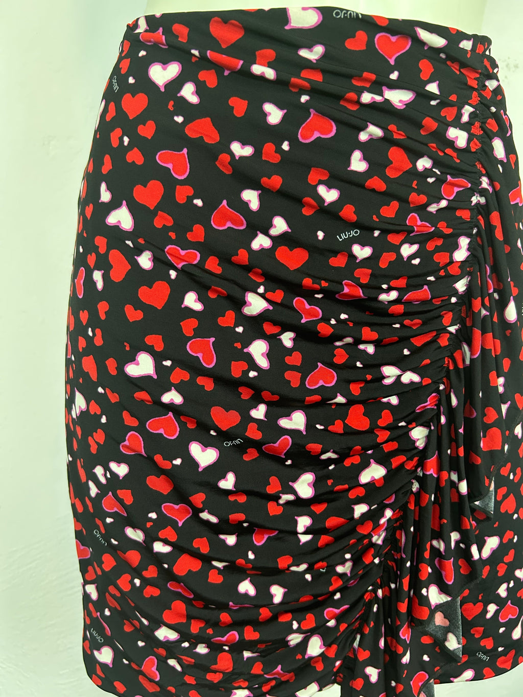 Liu Jo Mini Φούστα Hearts