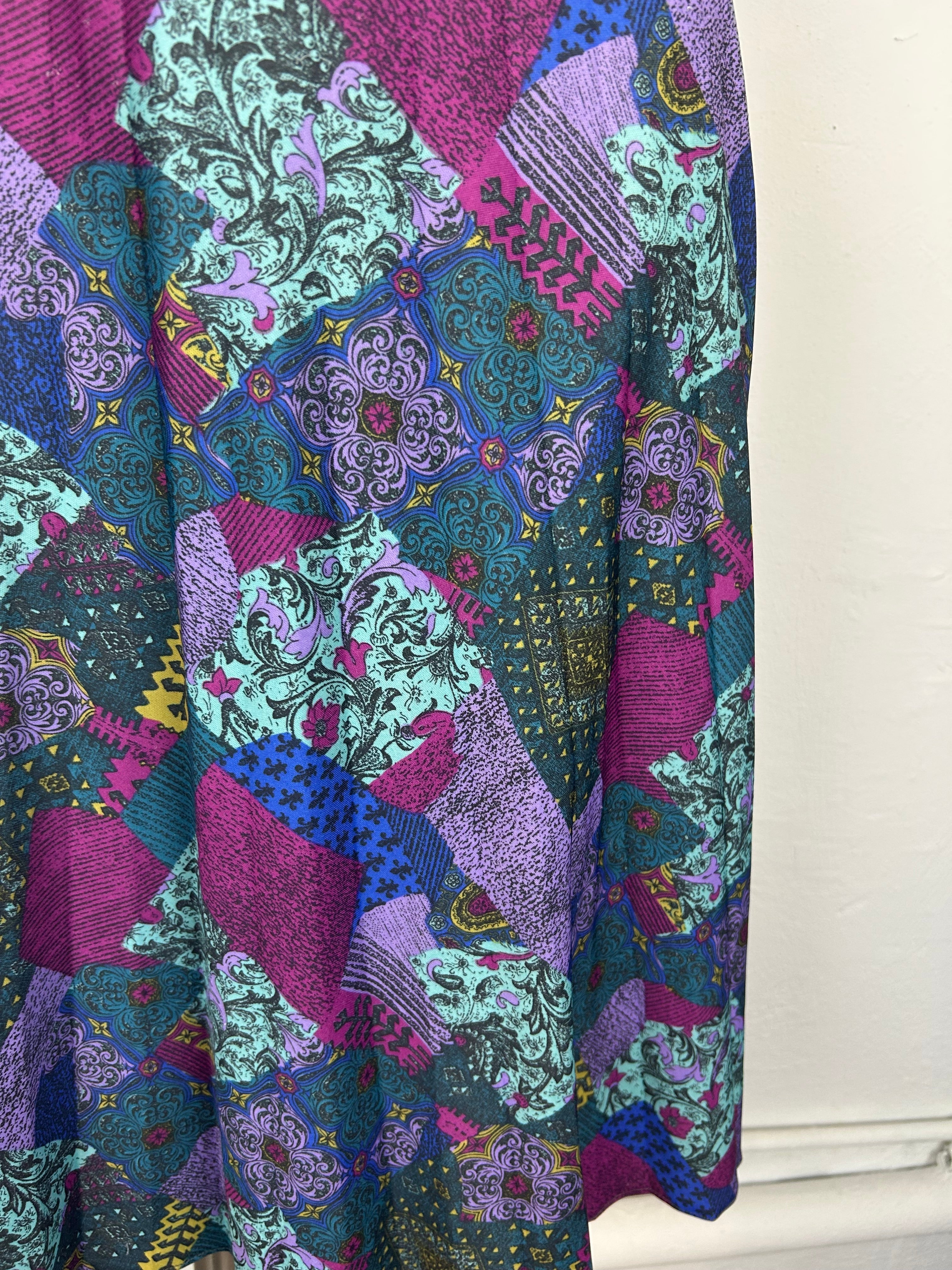 Vintage Patchwork Φούστα
