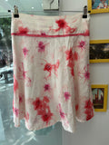 Vintage Floral Φούστα με Παγιέτες