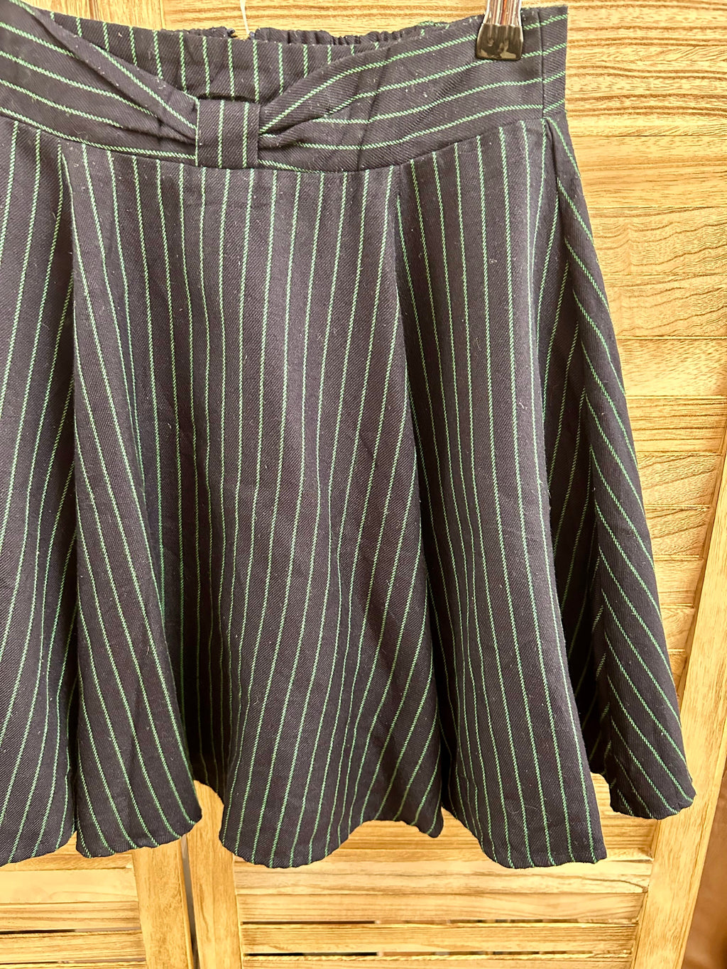 Vintage Pinstripe Mini Φούστα