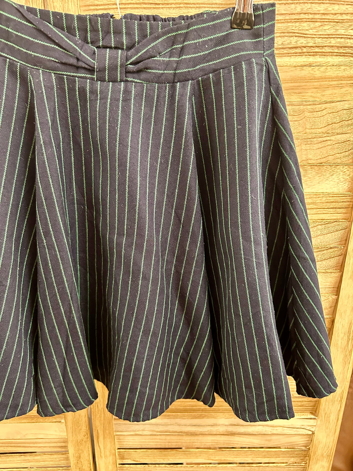 Vintage Pinstripe Mini Φούστα