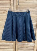 Vintage Pinstripe Mini Φούστα