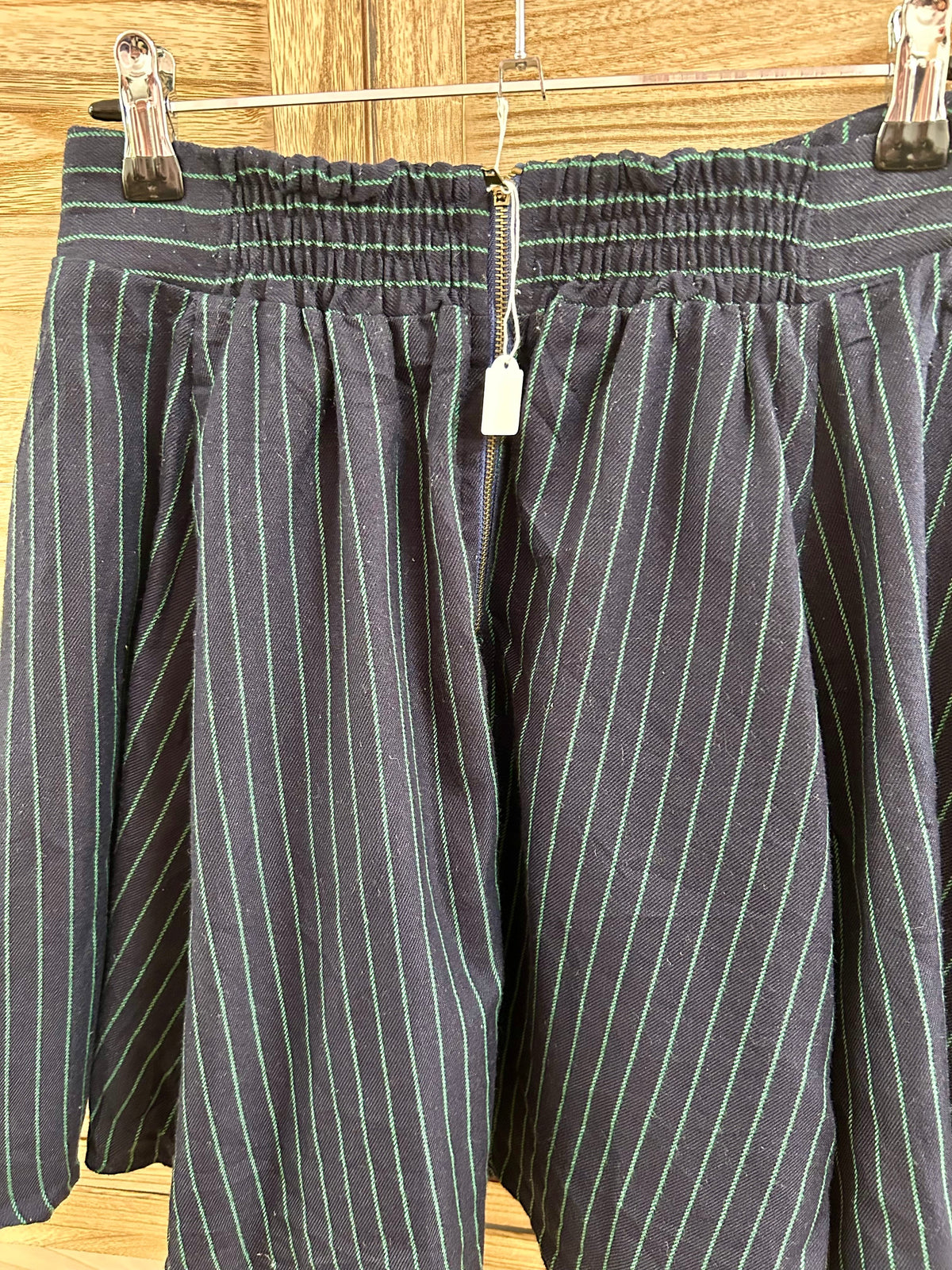 Vintage Pinstripe Mini Φούστα