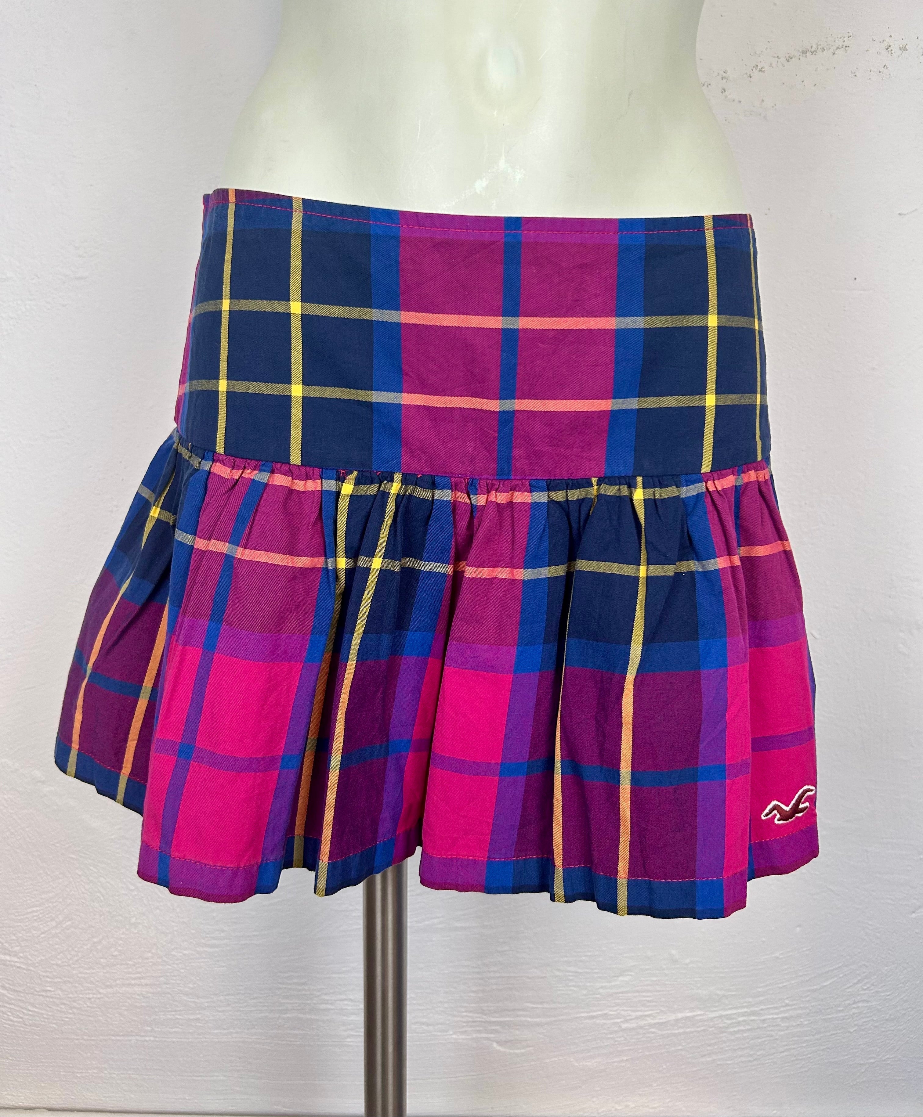 Hollister Mini Φούστα Καρό
