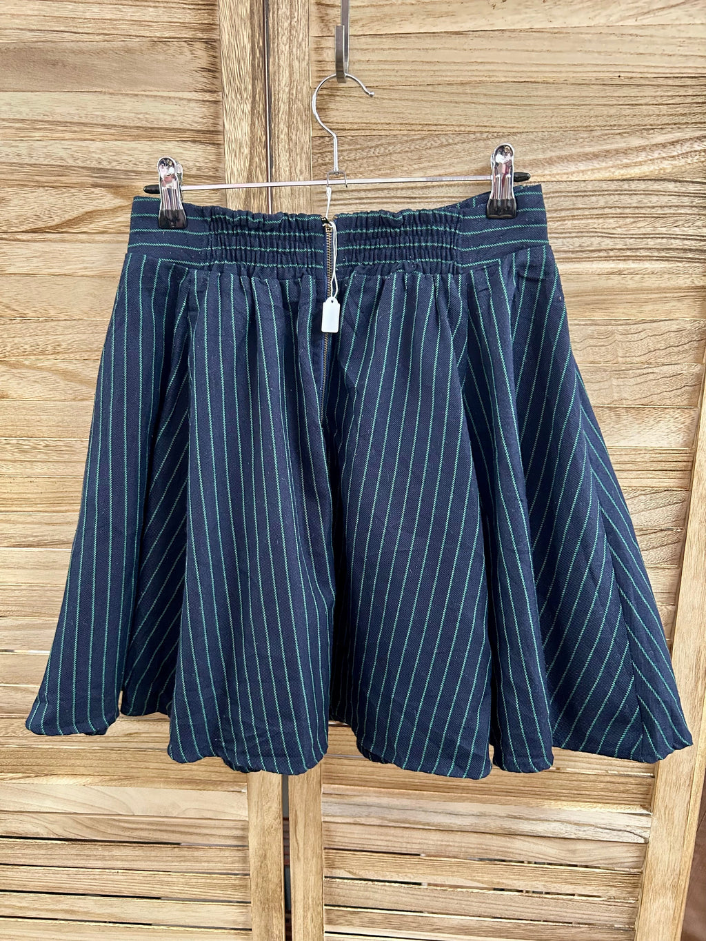 Vintage Pinstripe Mini Φούστα