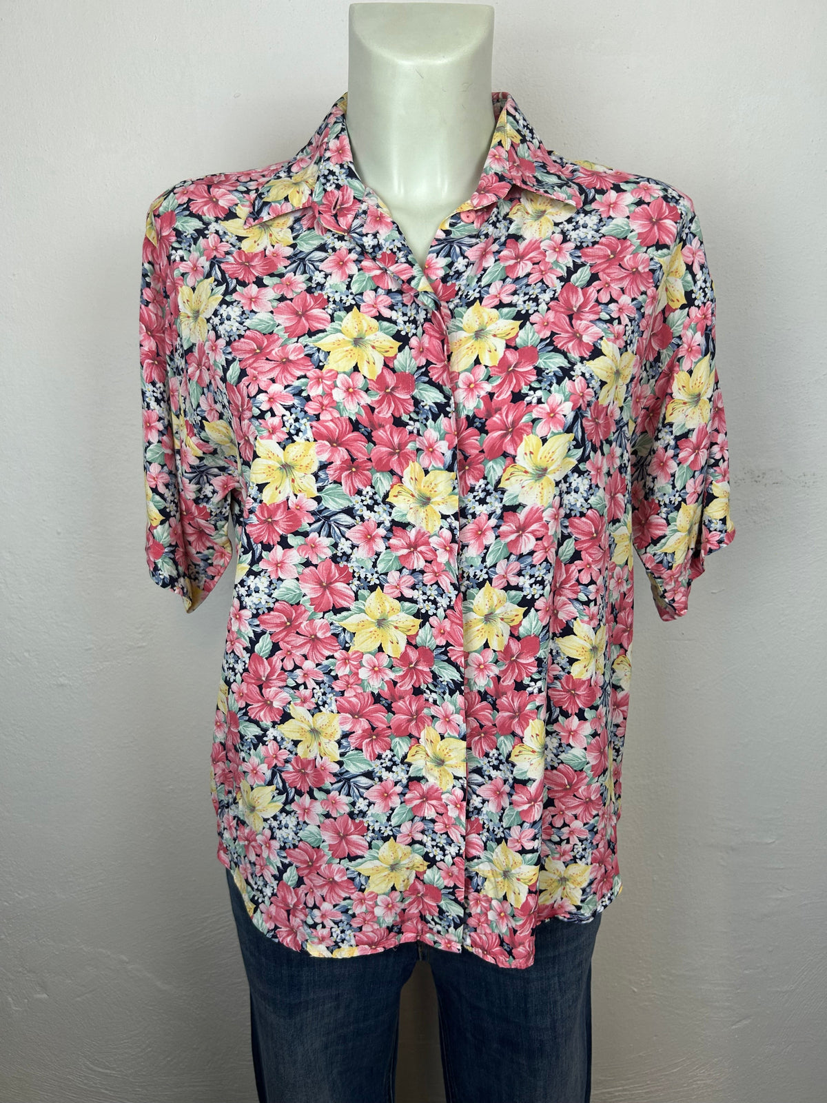 Vintage Floral Tropical Shirt