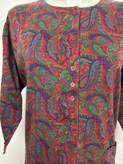 Vintage Paisley Βαμβακερή Μπλούζα Gap