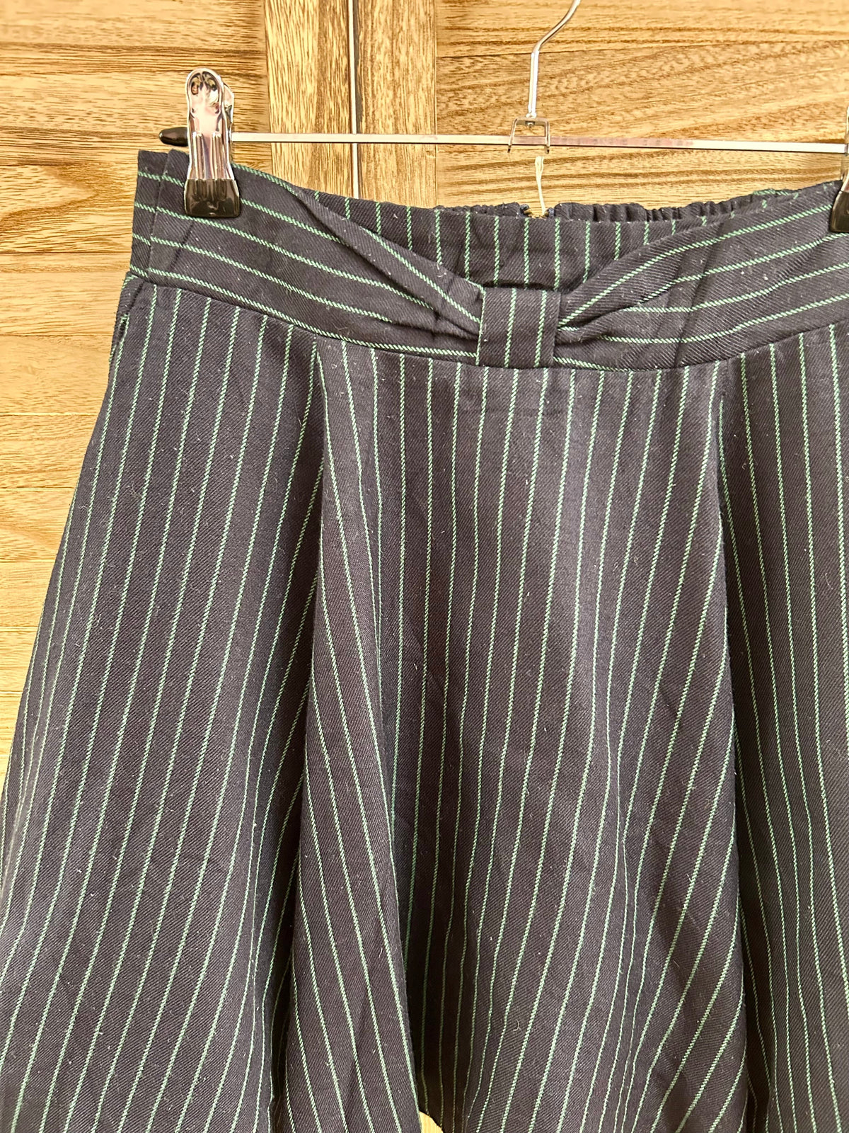 Vintage Pinstripe Mini Φούστα