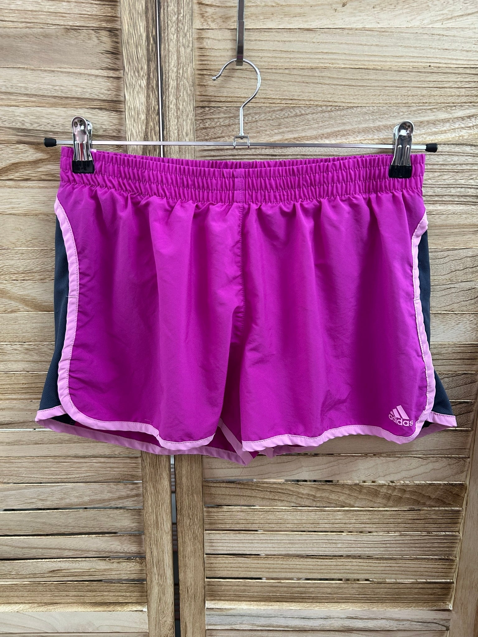 Adidas Shorts Μωβ - μπροστά