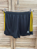 Adidas Aeroready Shorts Μαύρο Κίτρινο - μπροστά