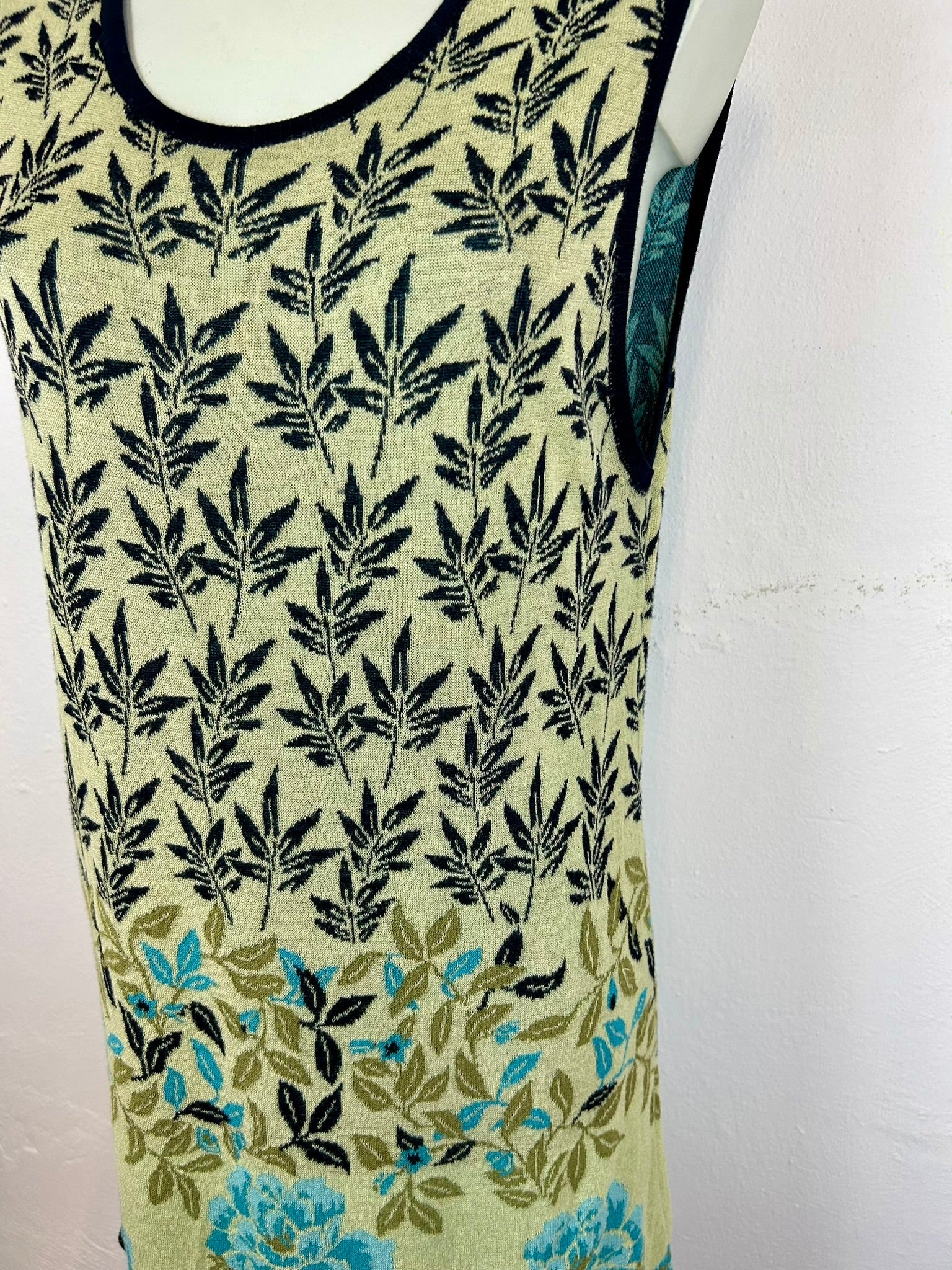 Vintage Φόρεμα Botanical - πλάι ολόσωμο