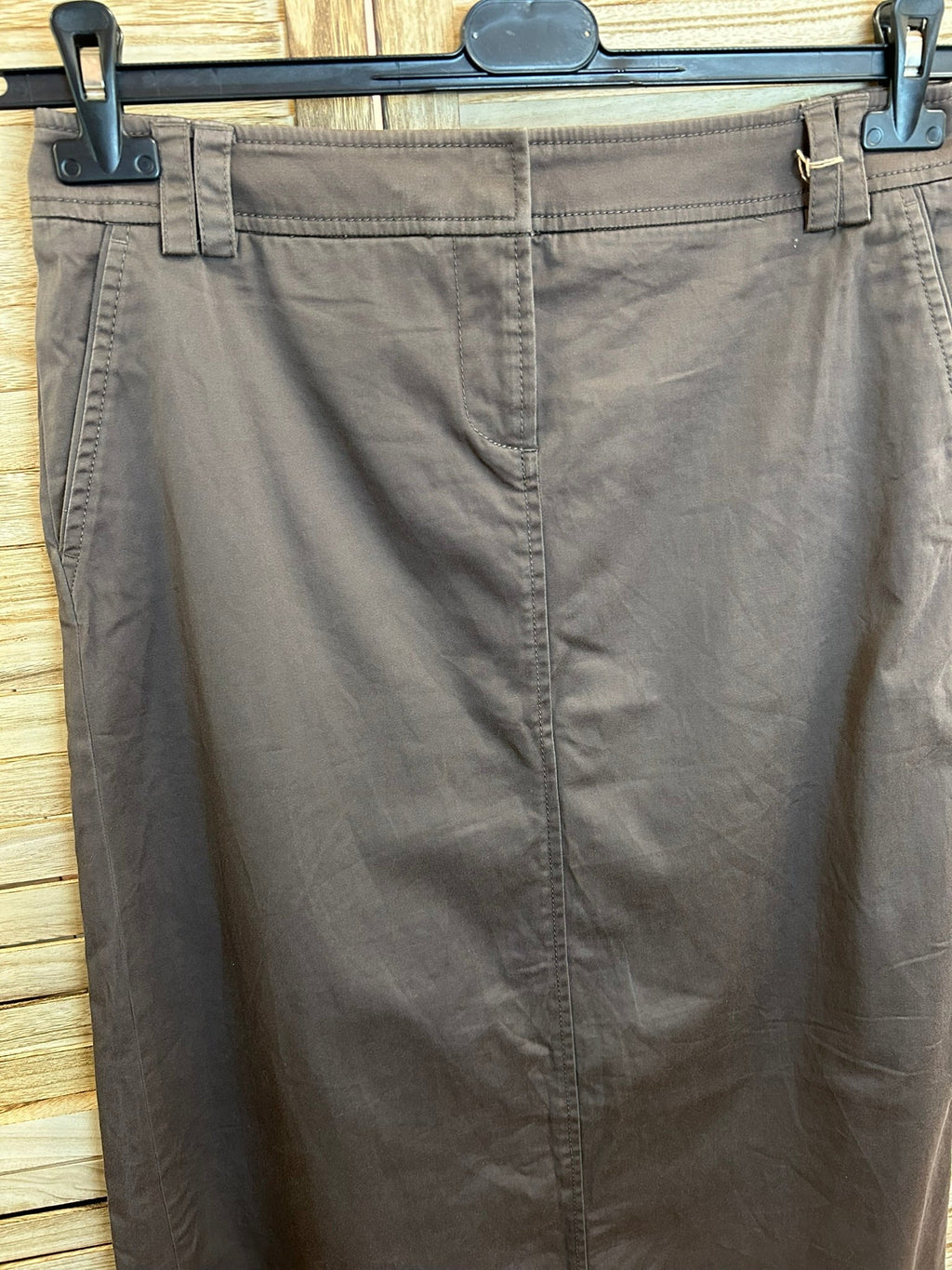 Vintage Maxi Φούστα Chino - μπροστινή όψη