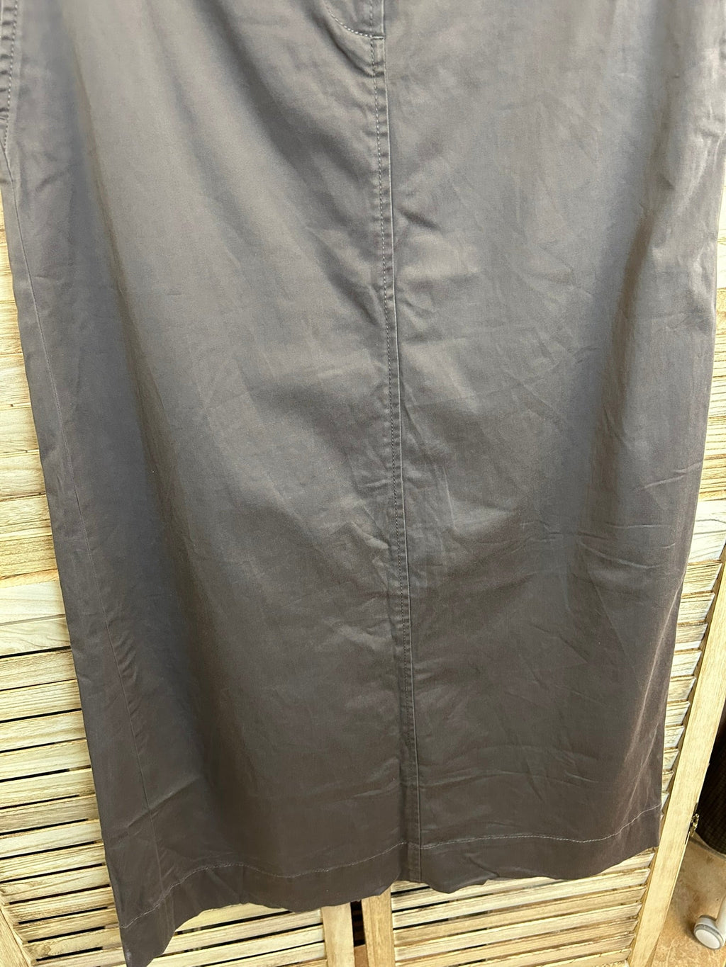 Vintage Maxi Φούστα Chino - υφασμα λεπτομέρεια