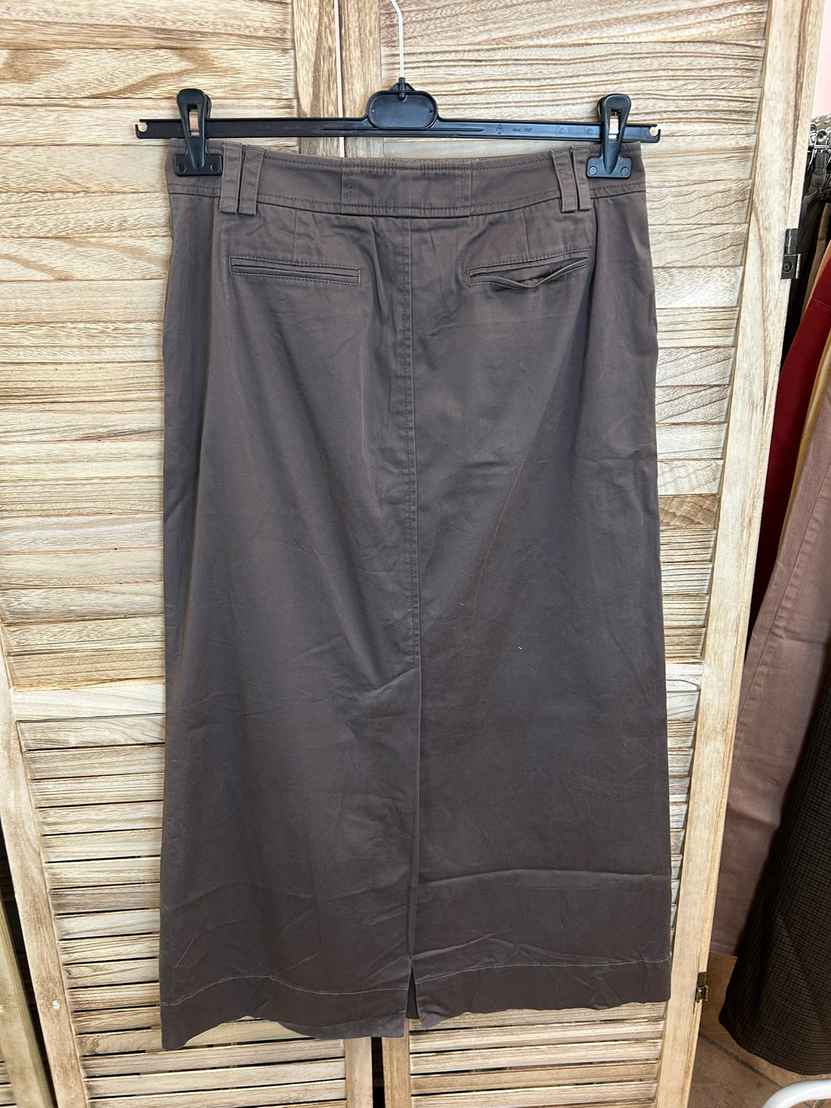 Vintage Maxi Φούστα Chino - πίσω όψη