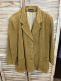 Vintage Blazer Spinelli Μουσταρδί - πλάι