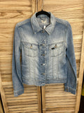 Lee vintage denim jacket γαλάζιο - μπροστινή όψη