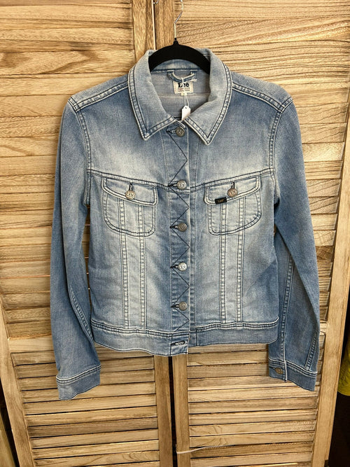 Lee vintage denim jacket γαλάζιο - μπροστινή όψη