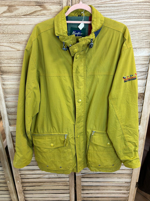 Alentour Sea Cruisers vintage sailing jacket λαχανί - μπροστινή όψη