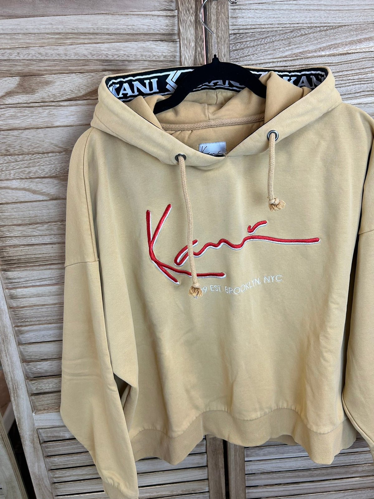 Vintage Karl Kani Signature Hoodie - μπροστά γωνία