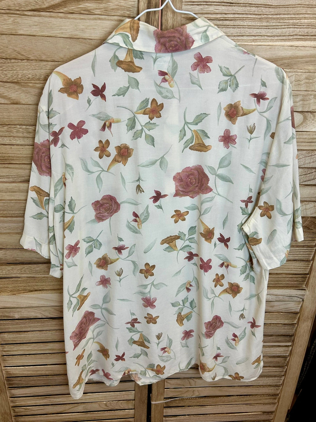 Vintage floral μπλούζα Canda - ολόσωμη 2