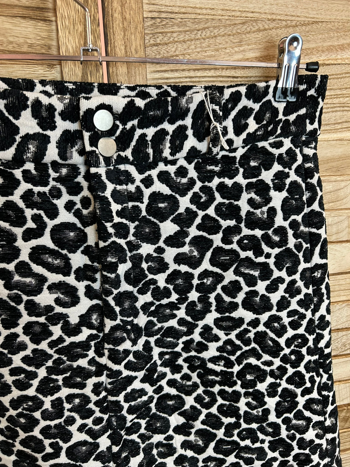 Mini Φούστα με Animal Print Leopard