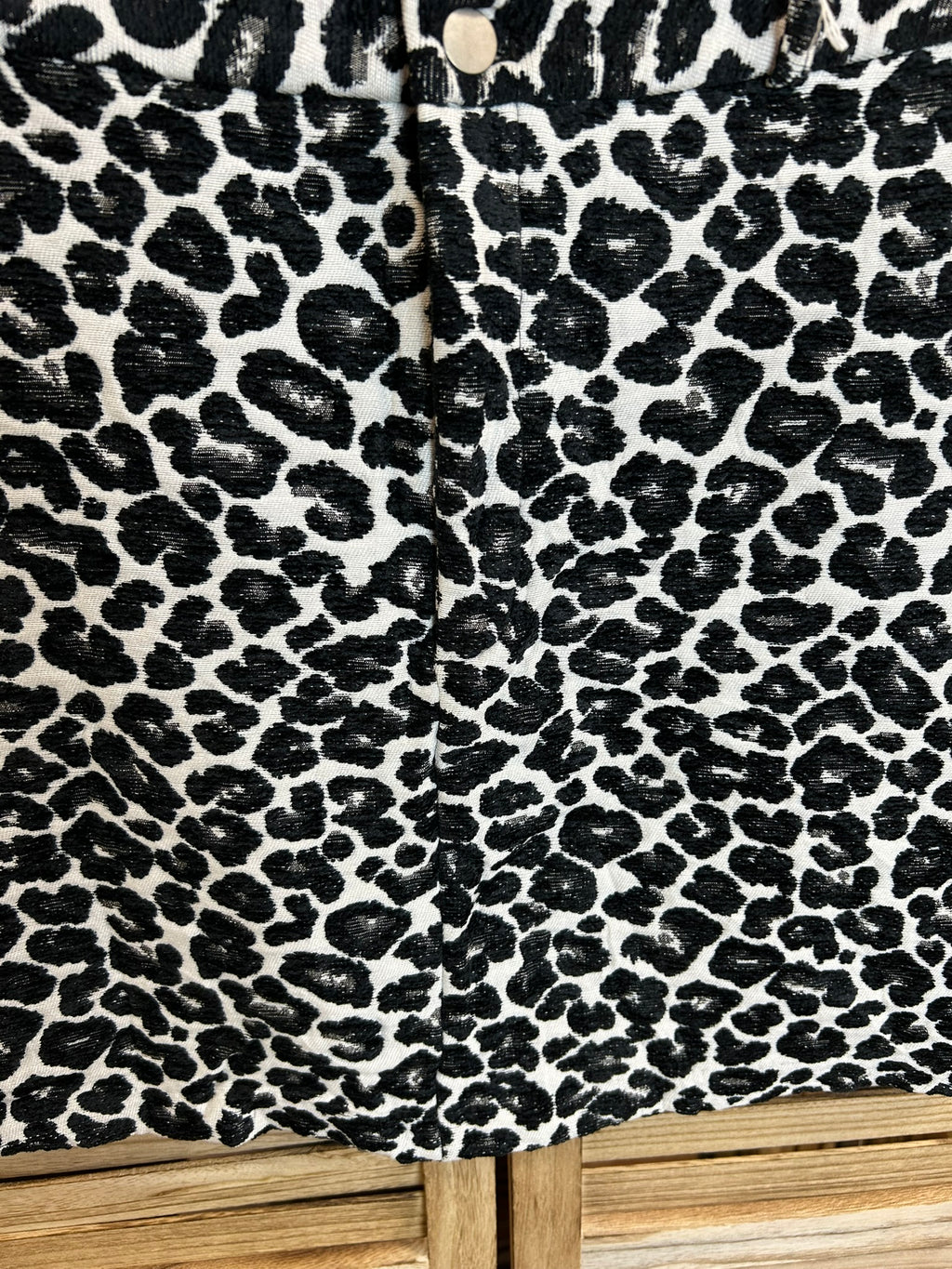 Mini Φούστα με Animal Print Leopard