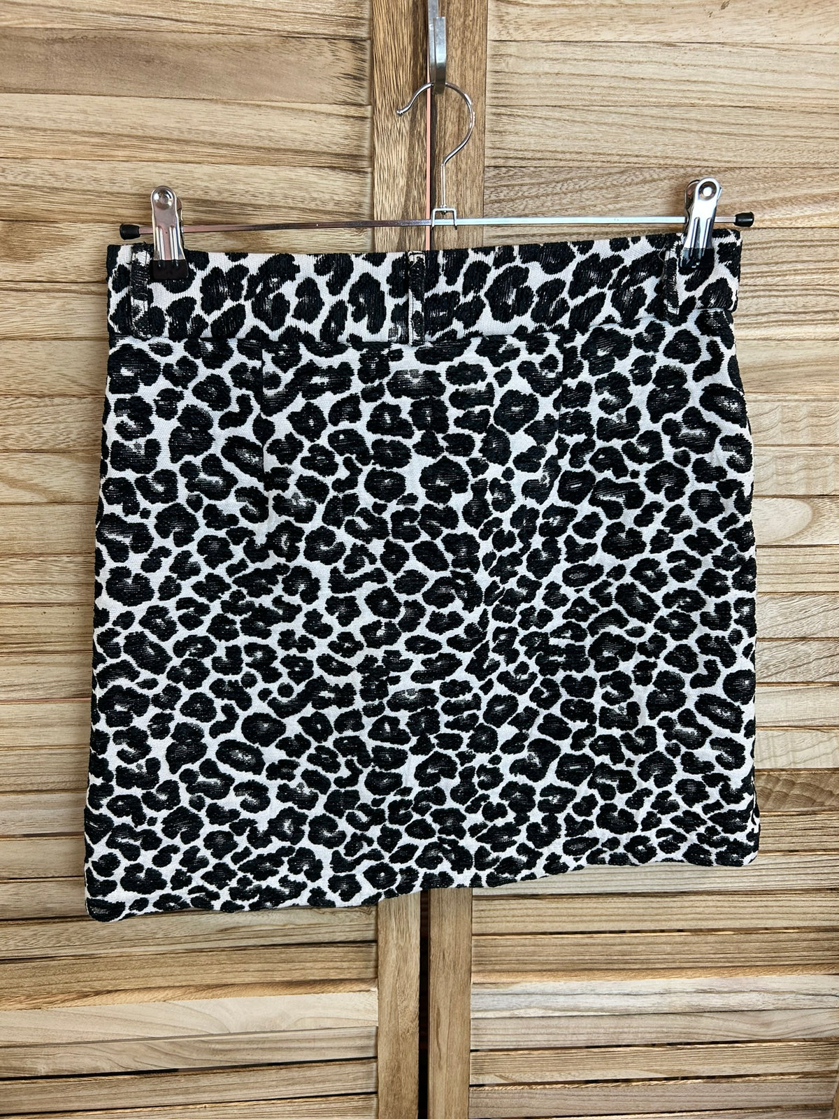 Mini Φούστα με Animal Print Leopard