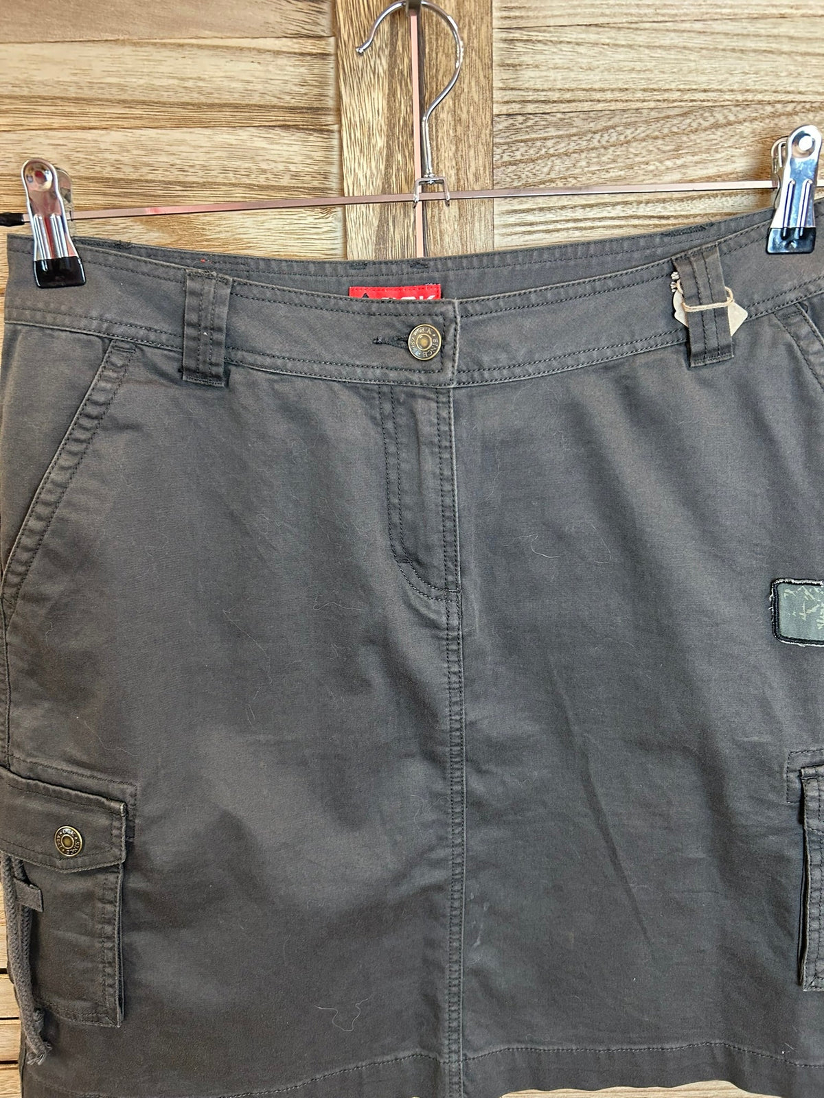 OCK cargo mini φούστα - λεπτομέρεια μέσης
