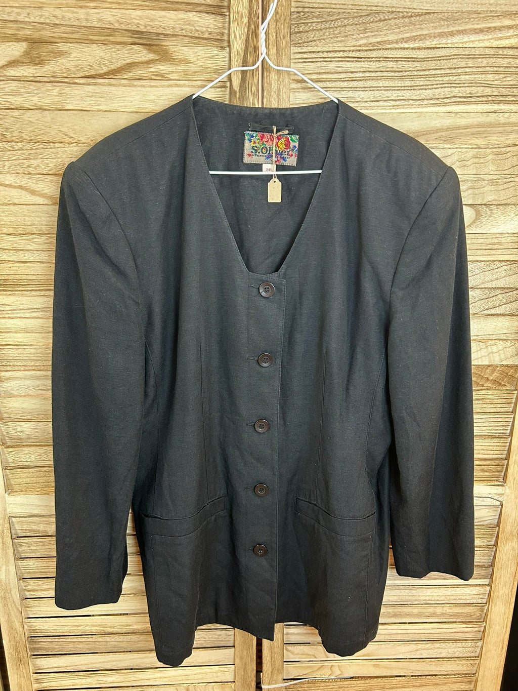 Vintage μαύρο jacket S.Oliver full look