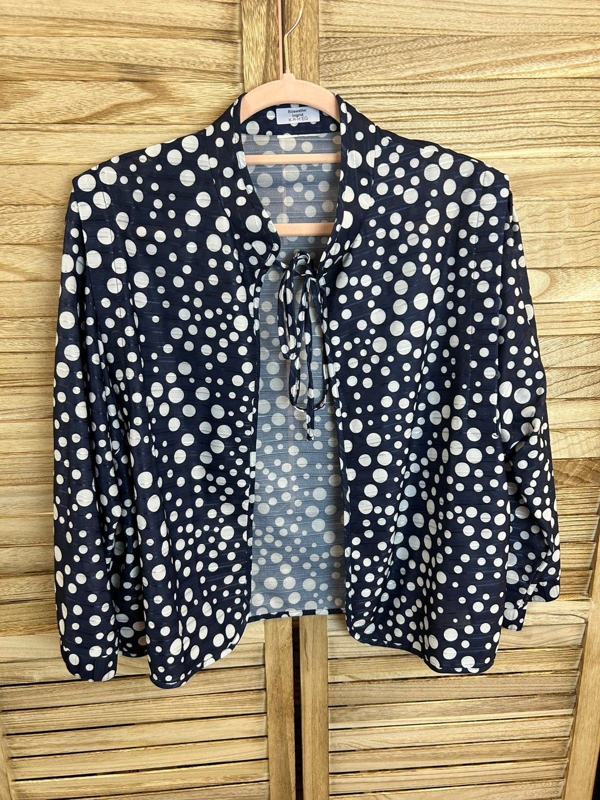 Vintage πουά jacket full look